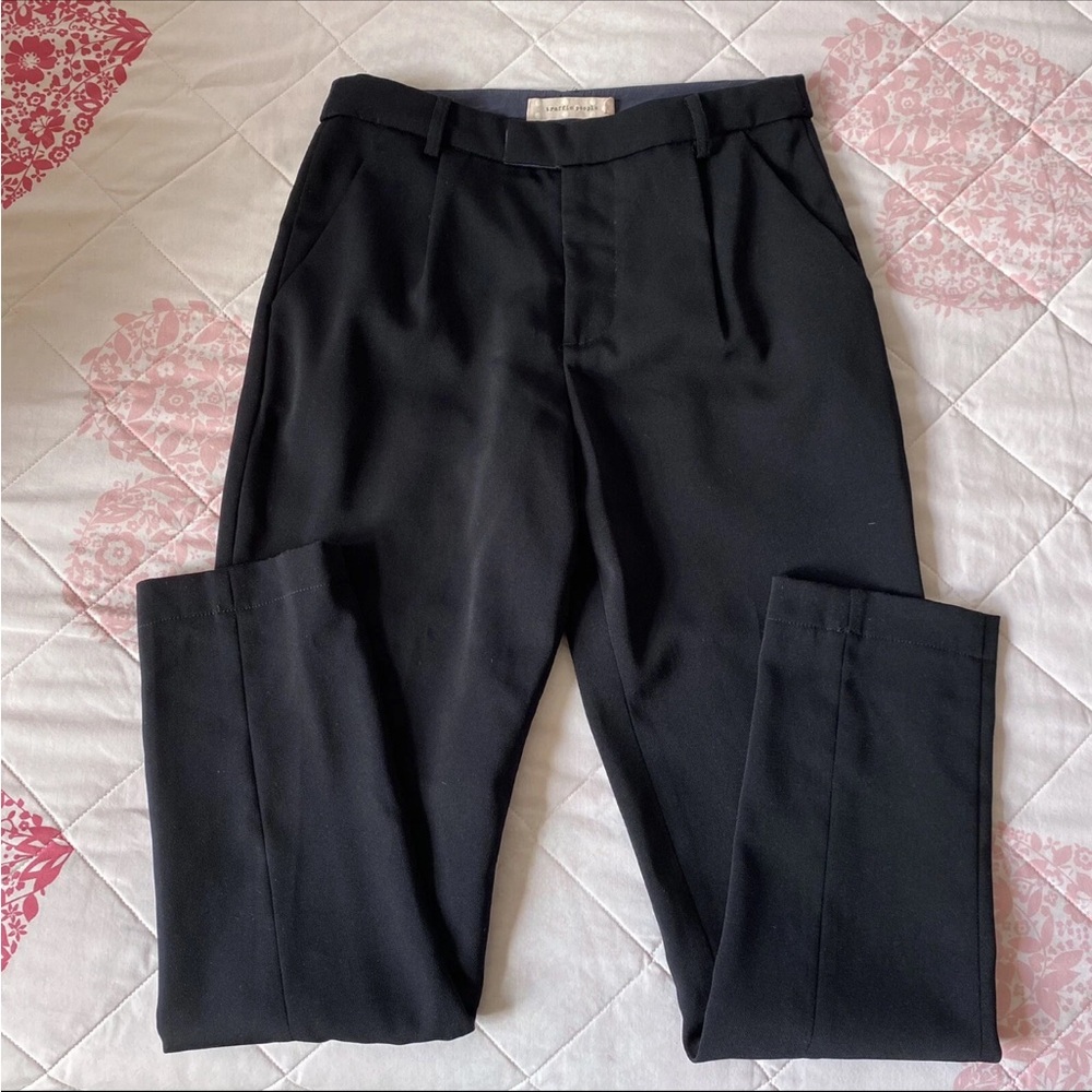 Traffic People Dark Navy Trouser Pant Size Small
